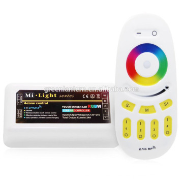 Mi Light 2.4G WiFi RGBW LED Strip Bulb Wireless RF Remote 4-zone Controller